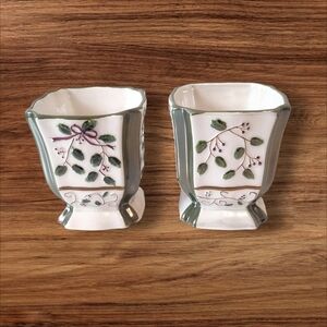 Yankee Candle Tarts Wax Melts Warmer Christmas Holly Mistletoe Green